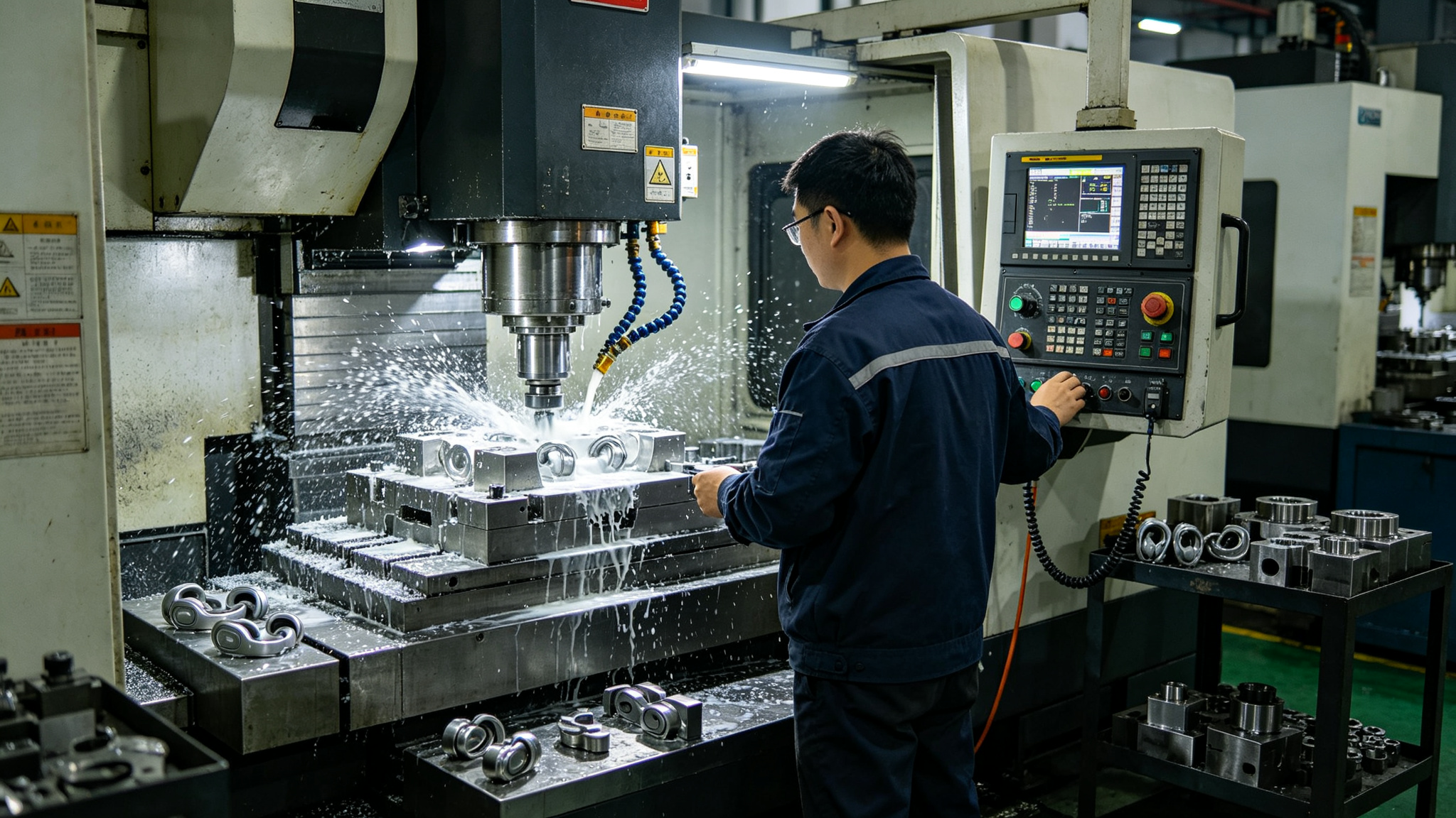 CNC mold machining center for private mold headset development