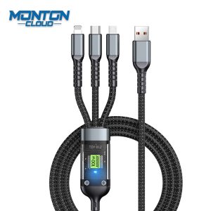 MT-XB12 快充一拖三数据线 Charging Cable